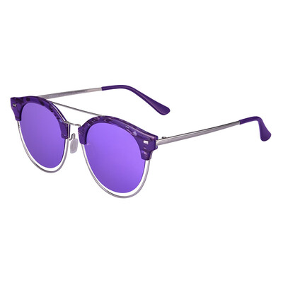 

Wei Gou's (VEGOOS) 6116 polarized sunglasses large frame face sunglasses men and women driving glasses sunglasses purple tortoiseshell box bright purple