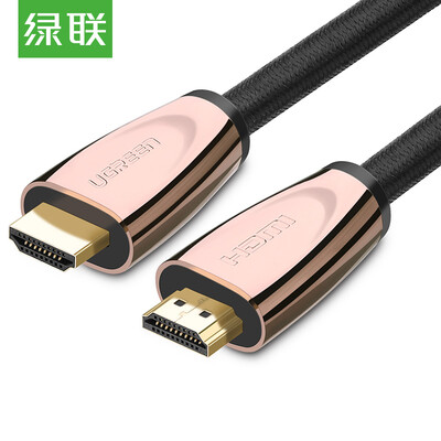 

Зеленый (UGREEN) Вариант кабеля HDMI 2.0 2K * 4K HD-кабель 3D-видео кабель Доступ к ноутбуку Доступ к телевизору Кабель для телевизора Линия проектора 2 метра 30603