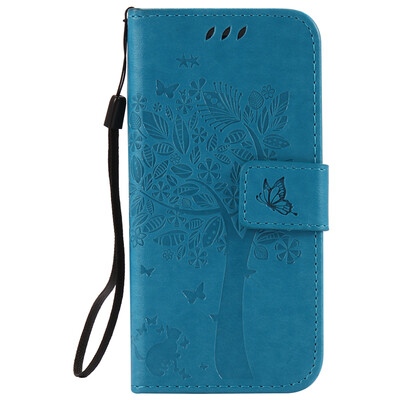 

Blue Tree Design PU Leather Flip Cover Wallet Card Holder Case for IPHONE 7