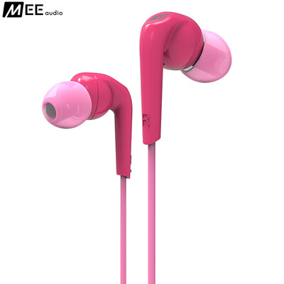 

MEELECTRONICS RX18 пассивного шумоподавления наушники наушники HiFi музыка наушники 10 мм высококачественный динамический розовый