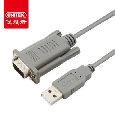 

UNITEK usb to serial port 15 m DB9 pin com port adapter usb to rs232 serial converter cash register label printer serial line Y-1050