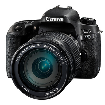 

Canon (Canon) EOS 77D SLR комплект (EF-S 18-200mm F / 3.5-5.6 IS)
