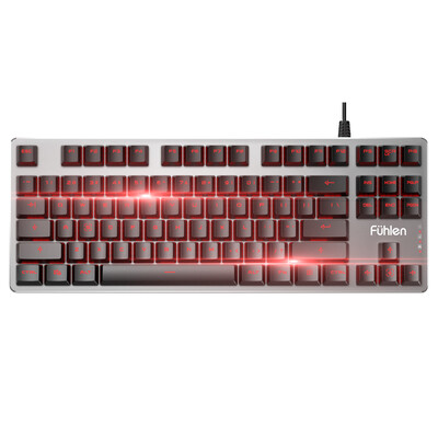 

Fuller (Fühlen) Ninth Department G87 87 key Original Cherry shaft mechanical keyboard game gaming keyboard cherry shaft green axis black