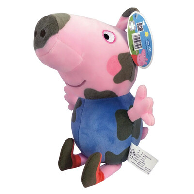 

PeppaPig plush toy pig pink pig 30cm mud George