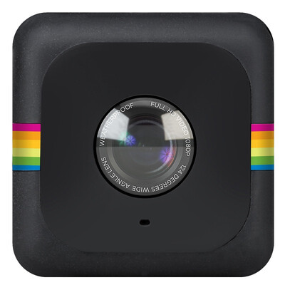 

Polaroid (Polaroid) CUBE спортивная камера черный (1080P HD 124 градусов широкий угол 6 миллионов пикселей F2.0 апертура водонепроницаемая конструкция встроенная литиевая батарея)