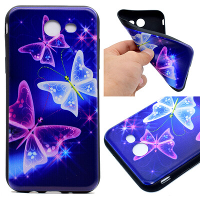 

Star Butterfly Pattern Soft Thin TPU Rubber Silicone Gel Case Cover for Samsung Galaxy A3 2017/A320