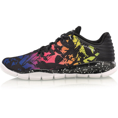 

Li Ning LI-NING ARKM019-4 Мужская легкая дышащая умная кроссовка черный / желтый / фиолетовый 41 ярдов
