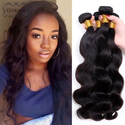 

Hot Ccollege Hair Malaysian Body Wave 8A Grade Malaysian Virgin Hair Body Wave 4 Bundles Good Cheap Weave 100G Human Hair Deals
