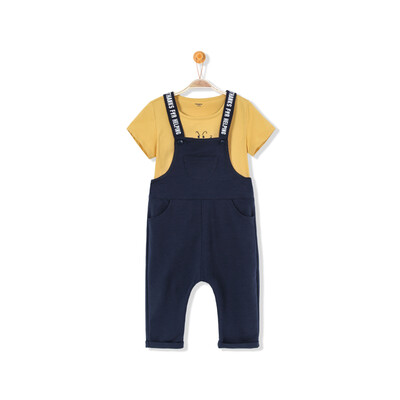 

Balabarra BALABALA male boy set male boy short-sleeved boy boy two-piece set 28192171111 medium yellow 130