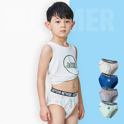 

Dizi (DICI) 4 children's underwear boy middle child baby child student triangular shorts boy four pants 4C005B0 four loaded 140