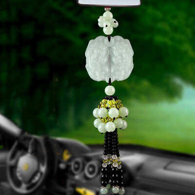 

Hua ornaments car pendant jewelry car supplies car ornaments ornaments car ornaments security pens rearview mirror car accessories gourd into&out of peace