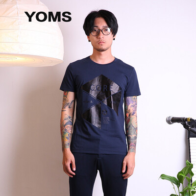 

Excellent men (YOMS) short-sleeved T-shirt men's fine cotton business casual short-sleeved printing primer shirt male 52226156 possession of green XXL