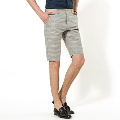 

Богатые птицы FUGUINIAO мужские шорты мужские хлопчатобумажные и хлопчатобумажные брюки комфортабельные дышащие шорты отдыха 17042FG603 светло-серые 36