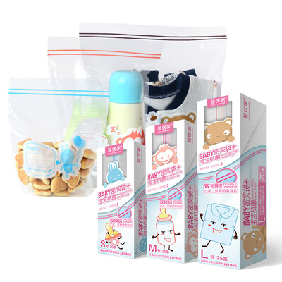 

Easy Your Home Antistatic Dense Bag Baby Bottle Clothes Tableware Storage Bag Large Medium Small Three Boxes 80 Pink Set