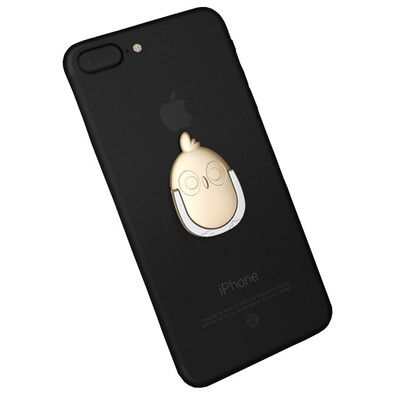 

Bee wing multi-function mobile phone bracket metal finger buckle bracket mobile phone tablet portable portable general lazy stent chicks Tu Hao gold