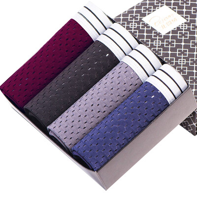 

Arctic velvet B541300111 men&39s underwear 4 mixed gift boxed men&39s underwear breathable angle underwear male mesh men&39s underwear XL