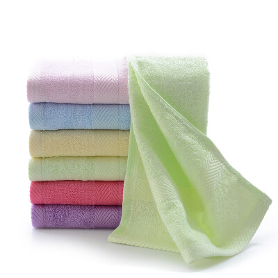 

Bamboo towel towel towel bamboo fiber wash towel bamboo charcoal towel twill section green 95g piece 34 76cm