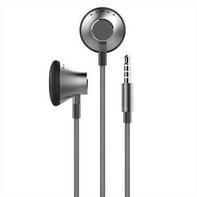 

Cool Coolpad Subwoofer Metal Earphone Earphone With Microphone Wired Phone Headset Apple iPhone5 6S iPad Universal C81 Deep Gray