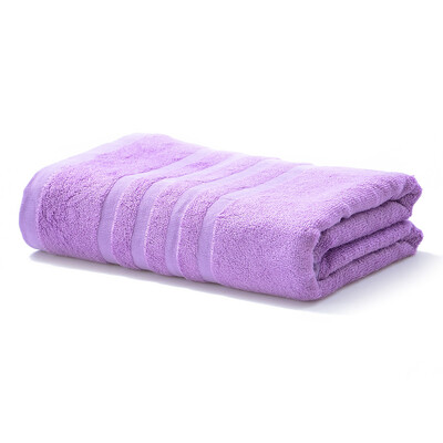

Bamboo bamboo fiber towel soft&comfortable skin-friendly bamboo charcoal bath towel pressure section purple