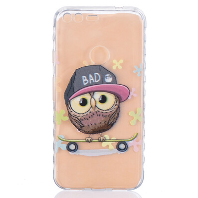 

Owl Pattern Soft Thin TPU Rubber Silicone Gel Case Cover for Google Pixel