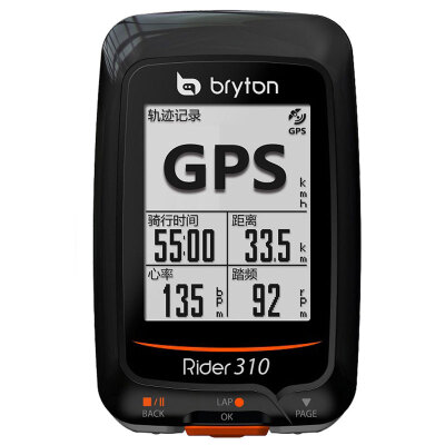 

Bryton R310T Chinese GPS wireless code table Bluetooth altimeter mountain road bike ride with heart rate band