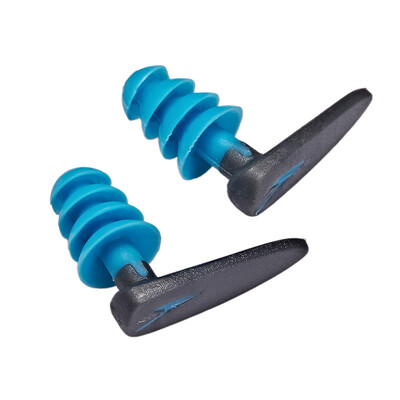 

Speedo Speedo swimming earplugs spiral design thermoplastic elastomer material waterproof soft&comfortable sound 215005-64 lake water blue