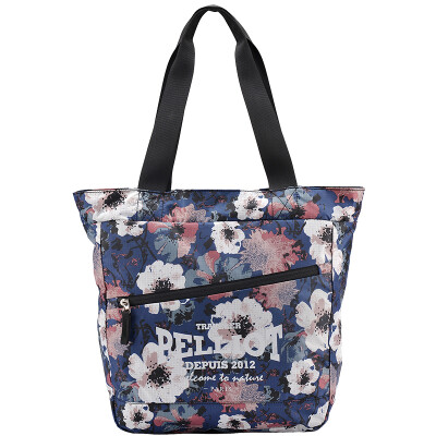 

Pellie and PELLIOT outdoor shoulder bag female multi-function outdoor package fashion printing leisure travel bag 16702605 blue