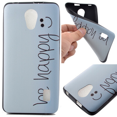

Happy Pattern Soft Thin TPU Rubber Silicone Gel Case Cover for HUAWEI Y635