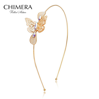 

Chimera (CHIMERA) hair ornaments headdress diffuse bow knot hoop head hoop gold
