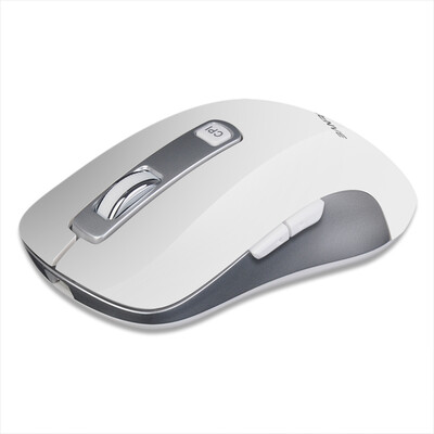 

Enjoy (Banruo) CM615 lithium battery mute 2.4G wireless mouse left and right buttons silent charging mouse desktop laptop office games universal white
