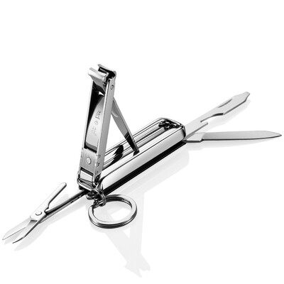 

Jingdong Supermarket] Carpenter Technology (Mr.Green) -1098SL Multi-function folding nail scissors small nail clipper portable nail file nail clippers