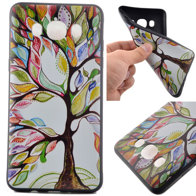 

Life tree Pattern Soft Thin TPU Rubber Silicone Gel Case Cover for Samsung Galaxy J5 2016J510
