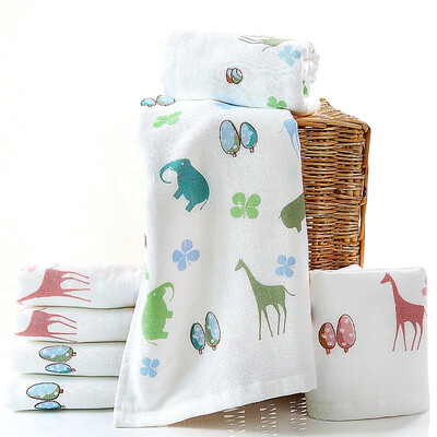 

Jinhe home towel home textile clover jacquard gauze bath towel pink JH13-23B