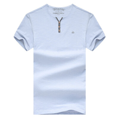 

SHENGUI Men Pure Color T-Shirt