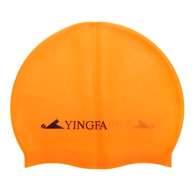 

YINGFA Swimming caps Pure color silicone swimming caps for adult man and woman