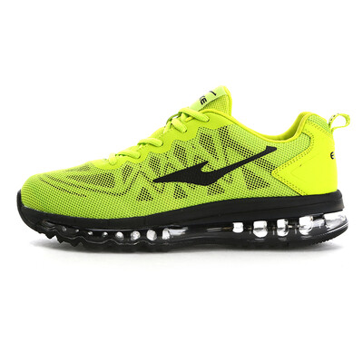 

Jingdong supermarket Erke Erke ERKE running shoes 2016 new couples full palm air cushion damping exercise jogging shoes male 51116120028 lime green 40