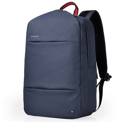 

Mi Xi mixi anti-theft backpack shoulder bag male business notebook computer bag travel trip college student bag black 16.5 inch M5398