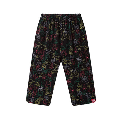 

DICI (DICI) Adventure treasure boy casual pants shorts Shu skin thin cotton boy pants 6C011B0 black 150