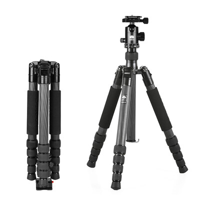 

SIRUI Tripod T2205X Carbon fiber PTZ Pole Camera Nikon Canon SLR Triangular SLR Camera Tripod Stable Portable