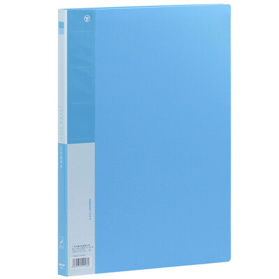 

KINARY (KINARY) AF902 folder A4 light belt with a single bag strong blue