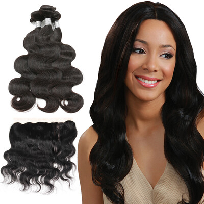 

Brazilian Lace Frontal Closure With Bundles Brazilian Body Wave Hair Bundles With Lace Frontals Ear To Ear Lace Frontal Closure