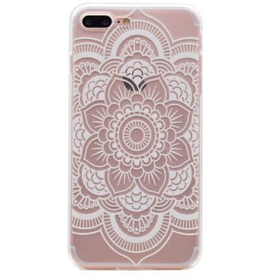 

Full flower Pattern Soft Thin TPU Rubber Silicone Gel Case Cover for IPHONE 7 Plus