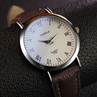 

Simple pointer type needle buckle round men and women fashion business couple watches YZL0529TH-2