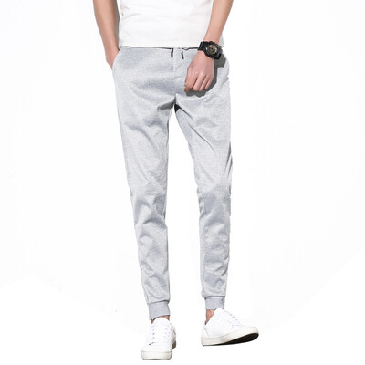 

Bejirog Casual Pants Мужские брюки Shaw Slim Slim Брюки Тенденции Halon Pants Мужчины 17088BJ18 Серый L