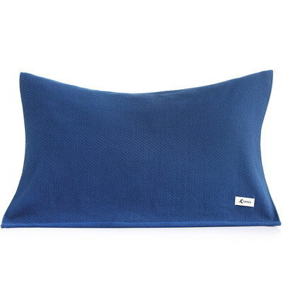 

SANLI Подушка для полотенец Хлопок Chambray 72 × 51 см Двусторонняя темно-синяя
