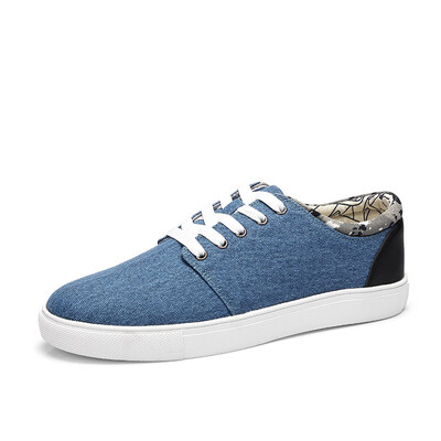 

Camel brand men's shoes canvas shoes students wild solid color casual shoes flat shoes W632339060 blue 42/260 yards