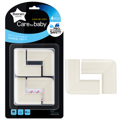 

Jingdong supermarket] Wuyang (FIVERAMS) fat pig baby standard anti-collision angle baby safety table angle (white) 12 loaded