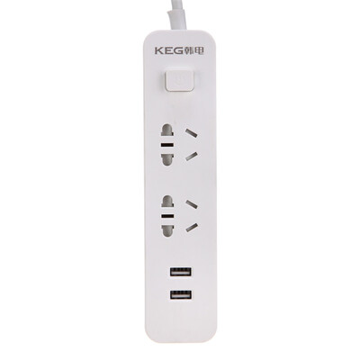 

Han Electric KEG HD-ZSB-02KU2-R 18 m 2 hole 2USB intelligent rose red plug socket plugboard board