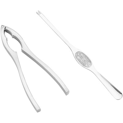 

Jingdong supermarket the United States kitchen maxcook steel crab claw Walnut folder suit MCXJ-02 stainless steel walnut folder crab clamp kit