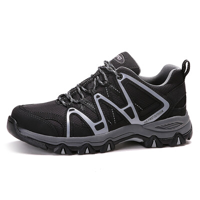 

TFO climbing shoes full palm air cushion breathable comfort damping shoes 851701 male models black gray 39